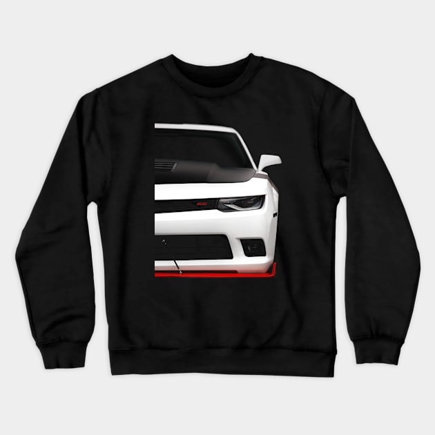 Chevy Camaro SS - high contrast Crewneck Sweatshirt by mal_photography